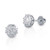 Vienna: Prong .Set Diamond Stud Earrings