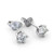 Victoria: Prong .Set Diamond Stud Earrings