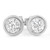 Victoria: Exquisite Diamond Stud Earrings .2.00ct Round Brilliant Diamonds