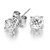 Isabella: Exquisite Diamond Stud Earrings .2.50ct Total Round Cut Diamonds