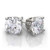 Paris: Exquisite Diamond Stud Earrings .5.50ct Brilliant Cut Diamonds