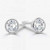 Isabella: Women's Diamond Stud Earrings .0.90ct Round Cut Diamond
