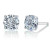 Vienna: Luxury Diamond Stud Earrings .3.00ct Total Weight