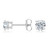 Vienna: Women's Diamond Stud Earrings .2.00ct Round Brilliant Diamonds