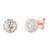 Isabella: Luxury Diamond Stud Earrings .1.90ct Round Brilliant Diamonds
