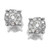 Vienne: goujons de halo diamant exquis .5.60ct diamants brillant ronds