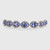Viena: brazalete de damas exquisitas .25.75ct Tanzanite &amp; Diamond