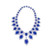 Vienna: Exquisite Sapphire & Diamond Necklace .291.17ct Royal Blue Sapphires