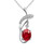 Vienna: Oval Cut Ruby Pendant Necklace .1.65ct Red Ruby Vienna: Oval Cut Ruby Pendant Necklace .1.65ct Red Ruby