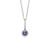 Vienna: Exquisite Blue Sapphire & Diamond Pendant .2.00ct Natural Sri Lanka Sapphire