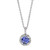 Isabella: Exquisite Gemstone Pendant With Brilliant Tanzanite .3.50ct AAA Tanzanite