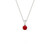 Vienna: Solitaire Ruby Pendant Necklace .3.00ct Natural Red Ruby