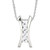 Victoria: Exquisite Four .Stone Diamond Pendant With Chain