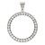 Constantine: Diamond .Embellished Coin Bezel Pendant