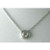 Madrid: Bezel .Set Diamond Pendant