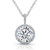 Vienna: Statement Diamond Pendant .5ct Round Brilliant Diamond