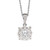 Vienna: Luxury Slide Pendant With Diamond .2.00ct Round Diamond