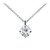 Vienna: Solitaire Diamond Pendant .1.00ct Round Brilliant Diamond