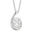 Victoria: Exquisite Curved Diamond Pendant .4.00ct Old Miner & Oval Cut Diamonds