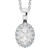 Vienna: Halo Bezel .Set Diamond Pendant