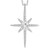 Constantine: Diamond Cross Pendant .2.50ct Natural Diamonds