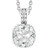 Florence: Exquisite Women's Pendant With Rare Old Miner Diamond .5.50ct Cushion Cut Center Florence: Exquisite Women's Pendant With Rare Old Miner Diamond .5.50ct Cushion Cut Center