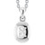 Madrid: Exquisite Diamond Pendant With Heritage Cut .1.50ct Oval Old Mine Cut Diamond