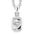 Isabella: Exquisite Heart Diamond Pendant .2.50ct Old Mine Cut Diamond