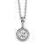 Madrid: exquisites Diamantkreis Anhänger Halskette .6CT Brilliant Cut Diamonds