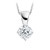 Wenen: Prachtige diamanthanger .1.25ct Round briljante diamant