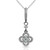 Vienna: Round Diamond Pendant Necklace .0.91ct Natural Diamond