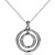 Vienna: Double Drop Diamond Pendant .6ct Round Brilliant Diamonds