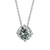 Paris: Exquisite Solitaire Diamond Pendant .2ct Brilliant Cut Diamond