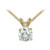 Vienna: Exquisite Diamond Pendant With Chain .4ct Round Brilliant Diamond Vienna: Exquisite Diamond Pendant With Chain .4ct Round Brilliant Diamond