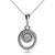 Madrid: Exquisite Diamond Pendant Necklace .7.50ct Round & Oval Diamonds