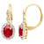 Isabella: Exquisite Ruby Halo Earrings .7.90ct Oval