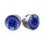 Vienna: Bezel .Set Tanzanite Stud Earrings