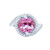 Isabella: Uttalelse Kunzite &amp; Diamond Ring .16.00CT Pink Kunzite