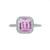Isabella: Exquisite Kunzite & Diamond Anniversary Ring .24.90ct Cushion Cut Pink Kunzite Isabella: Exquisite Kunzite & Diamond Anniversary Ring .24.90ct Cushion Cut Pink Kunzite