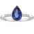 Vienna: Halo Bezel .Set Sapphire Ring