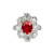 Vienna: Exquisite Ruby And Diamond Ring .3.25ct Oval Ruby