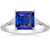 Isabella: Three .Stone Sapphire & Diamond Ring