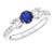 Isabella: Exquisite Gemstone Ring .2.00ct Natural Blue Sapphire