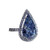 Vienna: Exquisite Diamond Gemstone Ring .3.75ct Pear & Round Diamonds