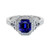 Vienna: Vintage .Style Sapphire & Diamond Ring