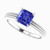 Vienna: Radiant .Cut Ceylon Sapphire Ring