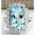 Vienna: Statement Cocktail Ring With Aquamarine .Cushion Cut Center