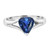 Diana: Sapphire Solitaire Ring .1.50ct Trillion
