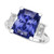 Orion: Three .Stone Sapphire & Diamond Ring