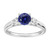 Florence: Exquisite Three .Stone Anniversary Ring